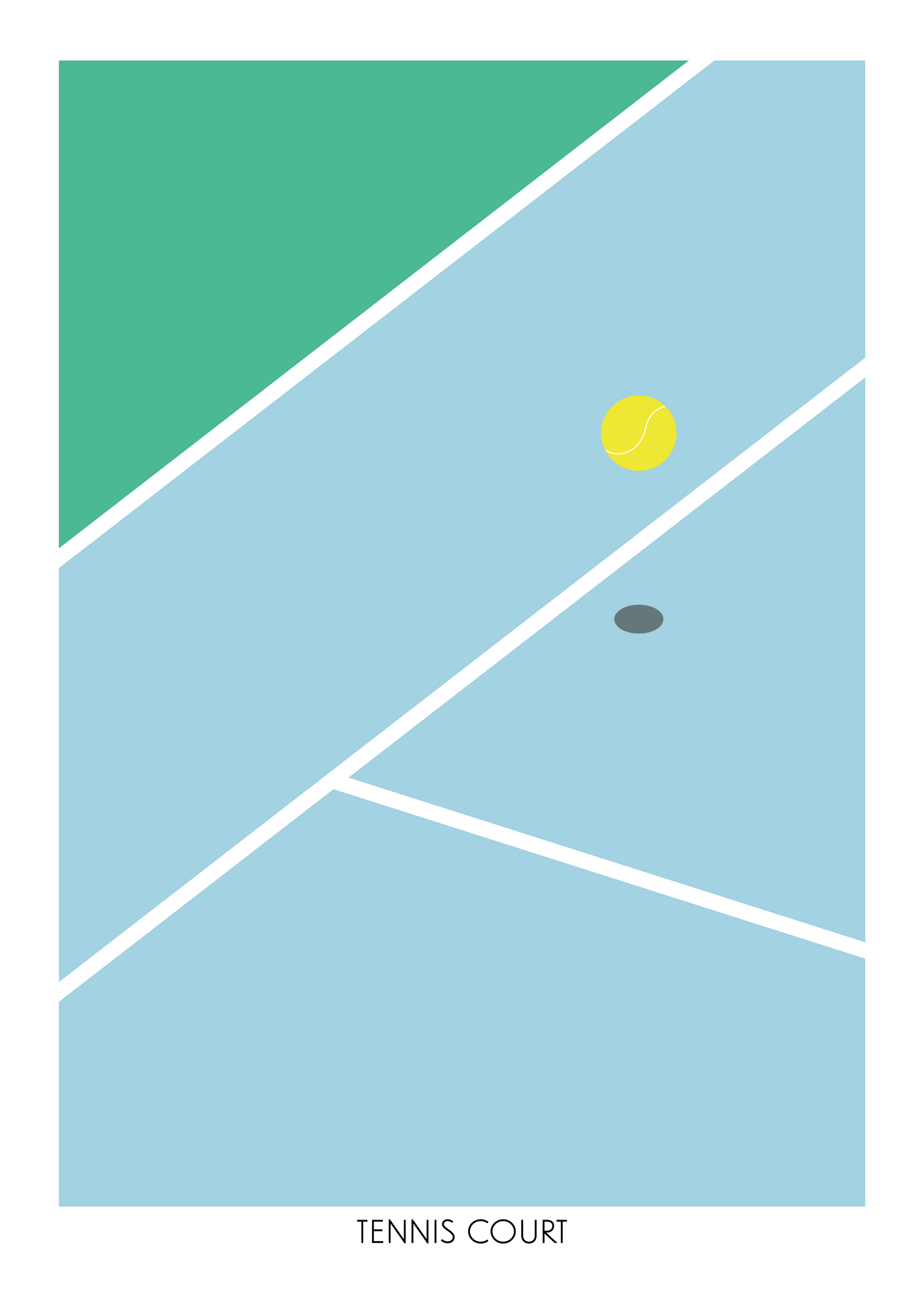 TENNISPLATZ 1