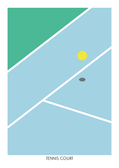 TENNISPLATZ 1